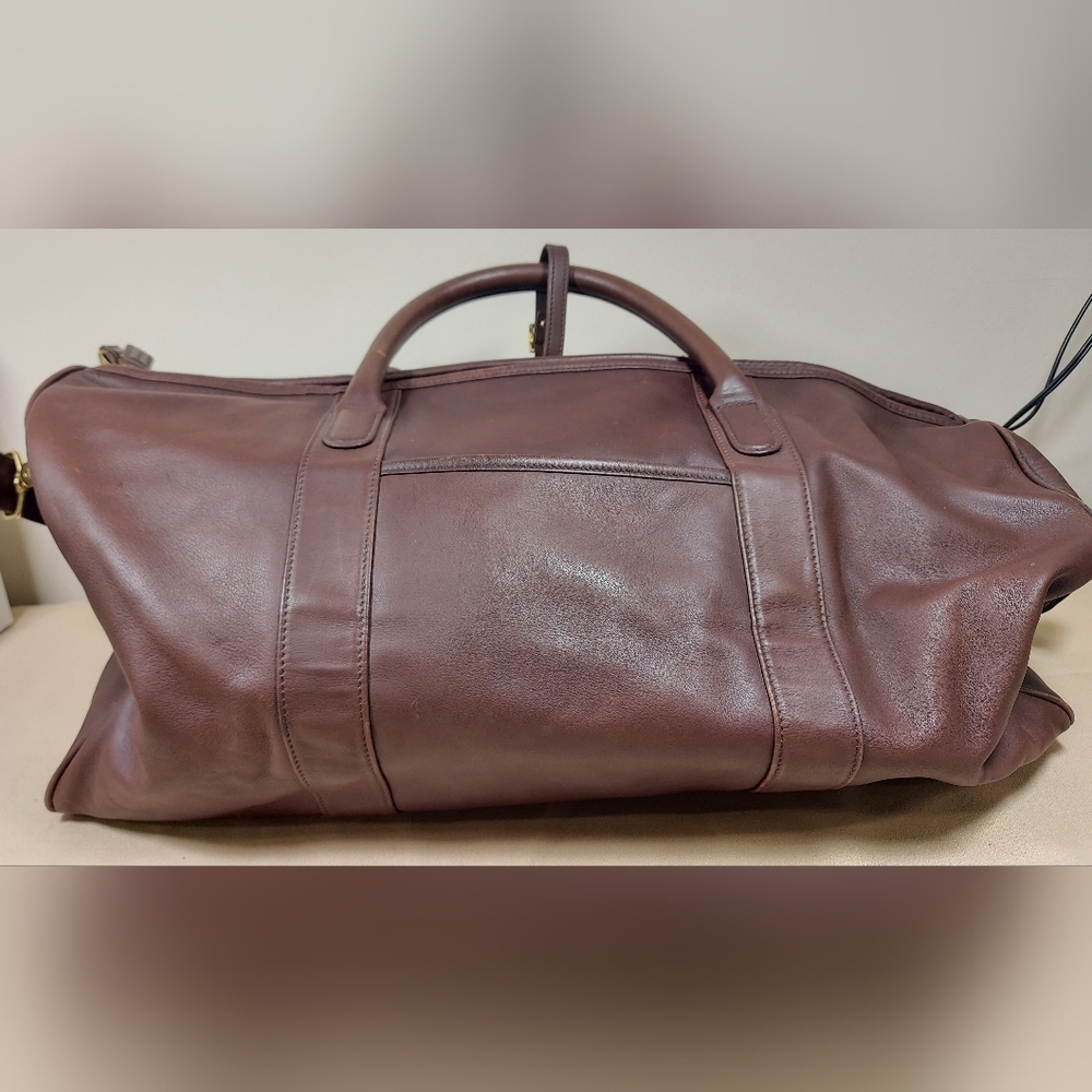 Coach Lexus Collaboration 0596 Women,Men Leather Boston Bag,Shoulder Bag Dark...